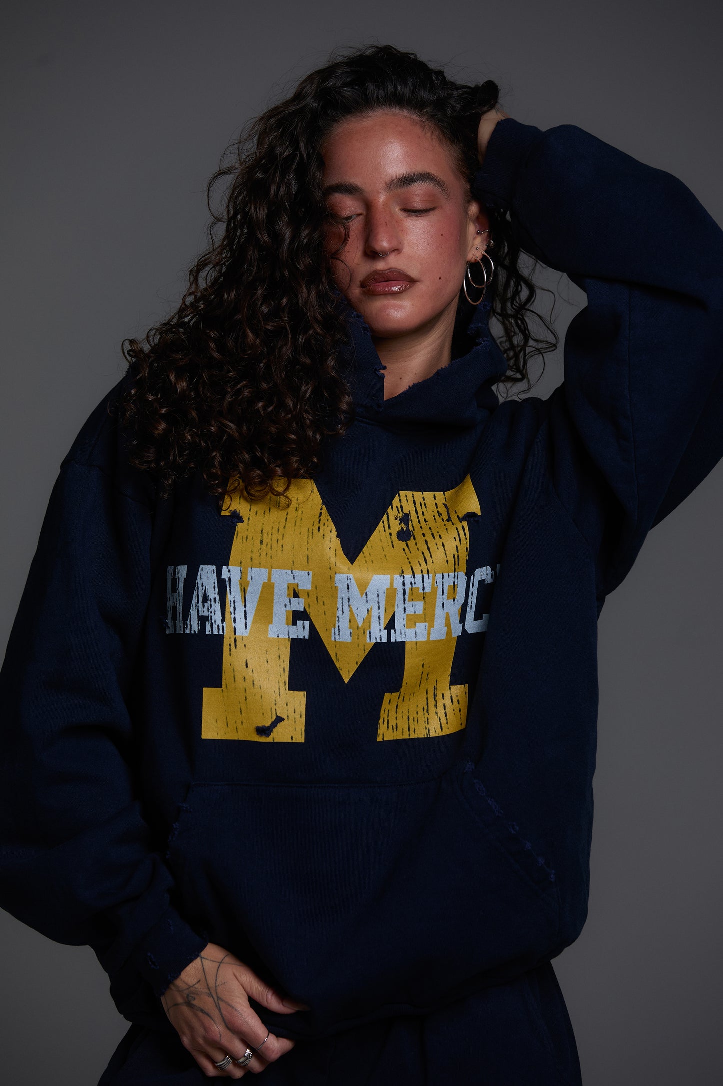 Have Mercy University Michigan Hoody
