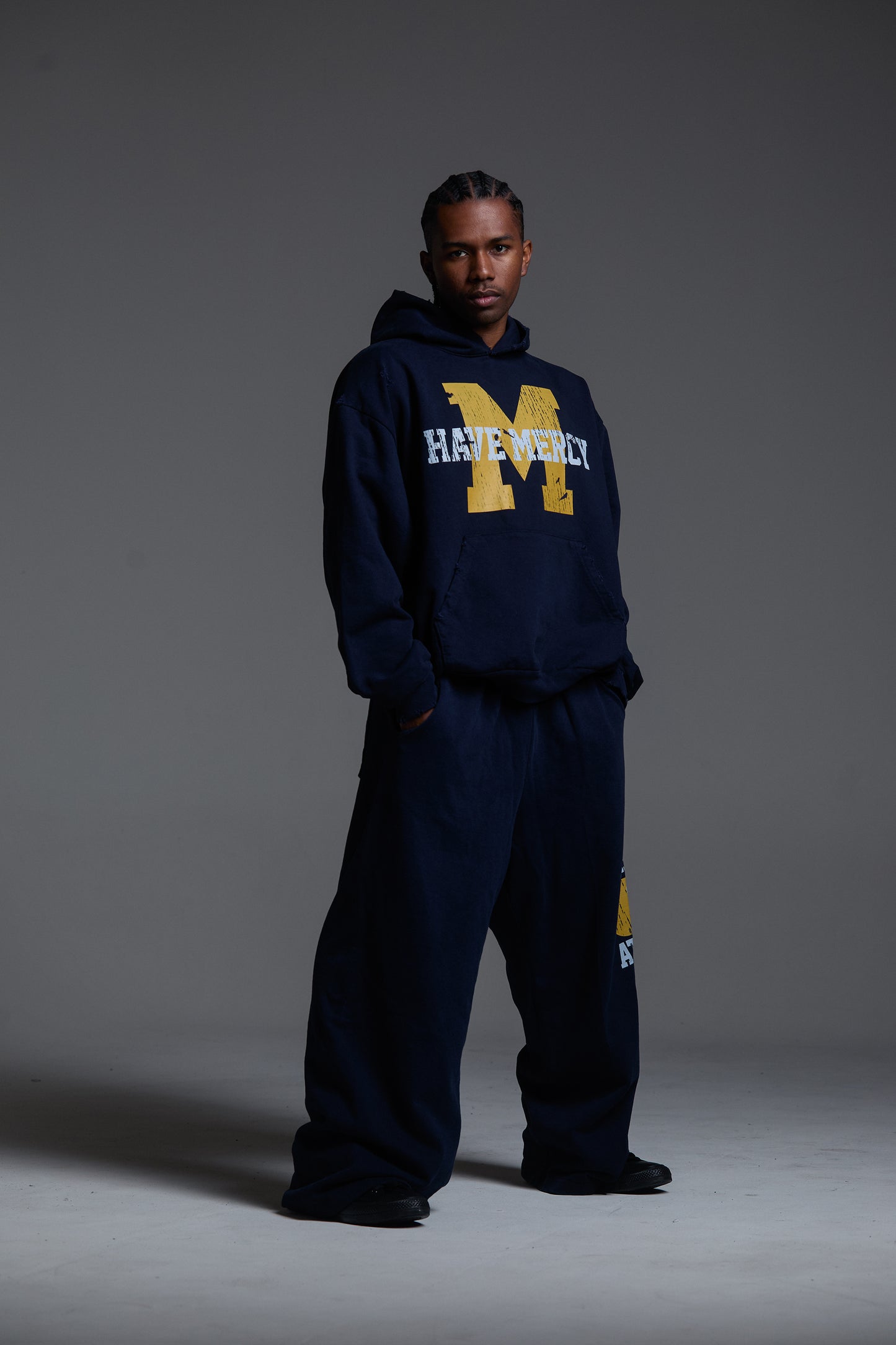 Have Mercy University Michigan Ultra Wide Sweat Pants