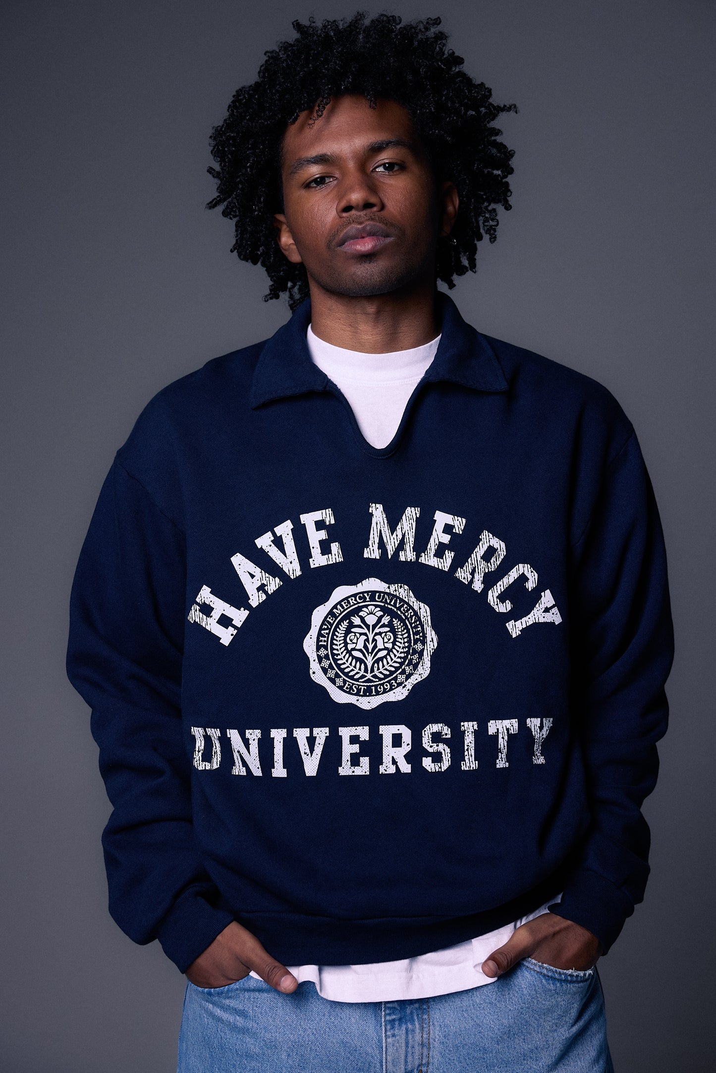 Have Mercy University Polo Sweater