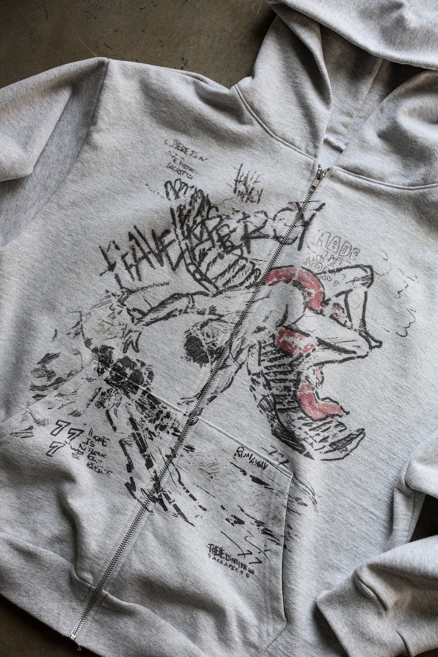 Fallen Angels Zip-Up Hoodie